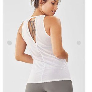 FABLETICS White Bess Tank Top